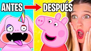 TRANSFORMO MONSTRUOS TERRORÍFICOS en BONITOS!! 👹🐷 | Laia Oli Juegos