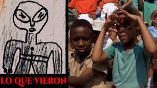 Nave Alienígena Atterrizando en una Escuela Africana: Más de 60 Estudiantes son Testigos