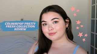 REVIEW// COLOURPOP PRETTY FRESH COLLECTION