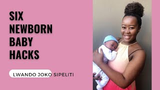 6 Newborn Baby Hacks | Tips and Tricks | South African YouTuber #roadto1k #newborn #hacks