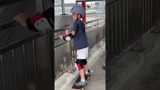 Half Flip with Ken & Leo at Stadium Skatepark #skatelessons #skateforunity #skateboardingforkids