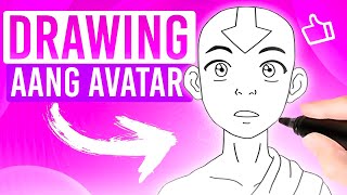 Drawing Aang Avatar