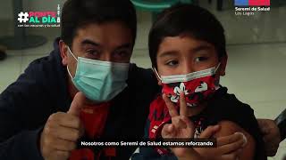 Reforzamos la vacunación contra la #influenza y el #covid19 en niños y niñas.