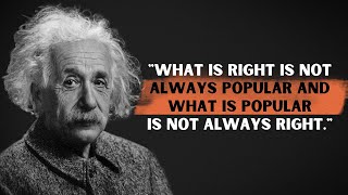 What is Popular is Not Always Right: The Wisdom of Albert Einstein | Motivational Video❤️#shorts