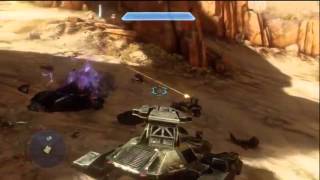 Halo 4   Reclaimer Chap, Scorpion Tank, Infinity Overhead, Disable Shield HD Gameplay Xbox 360