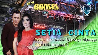 Rere Amora Feat. Arya Dipangga - Setia Cinta | Dangdut (Official Music Video)