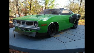 #120 PART 2 PAINTING THE DR10 NO PREP KIT , PROLINE 72 CUDA