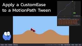 GSAP3: Apply a CustomEase to a MotionPath Tween