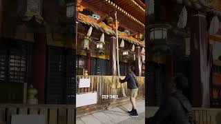 Visiting a Japanese Shrine #kyoto #shorts