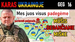 Geg 16: NEREIKALINGAS IR KREMAVIMAS. Rusų Pozicijos SUDEGINTOS IKI PELENŲ | Karas Ukrainoje Apžvalga