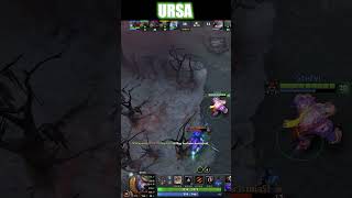 2 Level In 23 Seconds Ursa Likes this Very Much #dota2 #dota2highlights #rampage