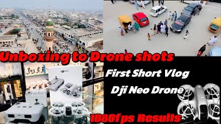 Unboxing the Dji Neo- Short Vlog-Drone results#djiunboxing #djineo #djineo #dji