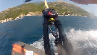 Kitesurfing in Croatia - just off Kuciste