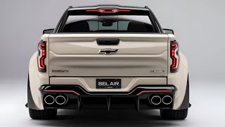 Chevy's 2025 Bel Air Pickup: A Classic Look with Modern Power!