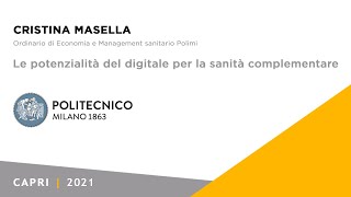 Cristina Masella | Le potenzialità del digitale per la sanità complementare