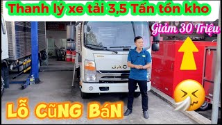 Thanh lý xe tải 3 tấn rưỡi đời 2023 | Xe mới nhưng giá như xe lướt #xetaijac#jac #jacn350s #jacn350