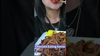 ASMR BLACK BEAN NOODLES & SPICY KOREAN FRIED CHICKEN ASMR 🤑59😋