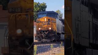 As soon as I put away my tripod and get ready to leave, a southbound CSX tank car train shows up!