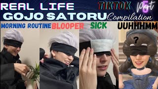 Jujutsu Kaisen Real Life Gojo Satoru  Tiktok Compilation Ikeda Masashi |Part 5| GOJO MORNING ROUTINE