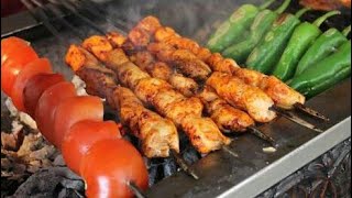 Urfa Usulü Tavuk Şiş - Chicken Shish Kebab