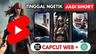 Rahasia! Cara Bikin Youtube Shorts GRATIS DENGAN BANTUAN AI || TUTORIAL AI untuk Pemula