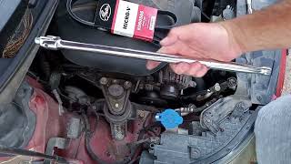 How to Replace Your Serpentine Belt (2011-2016) Hyundai Elantra