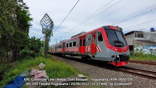 Menjelang Siang, KRL Jogja-Solo