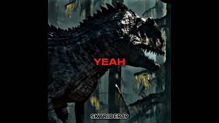 Most terrifying “YEAH” ever ☠️☠️ #edit #viral #jurassicworld #indominusrex