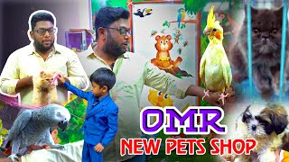 OMR NEW PETS SHOP| Different kind of pets dog cat rabbit fish birds