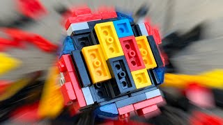 HOW TO BUILD: LEGO Dangerous Belial, Almight-2 | Lego Beyblade Tutorial