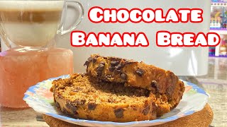 Chocolate chip banana bread recipe simple and delicious | Sasha’s Homemade Cooking