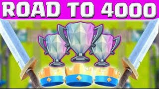 ROAD TO 4000 TROFEI E3 LE PERDIAMO TUTTE || CLASH ROYALE ITA