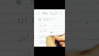 Do the maths #shorts #ytshorts #youtubeshorts