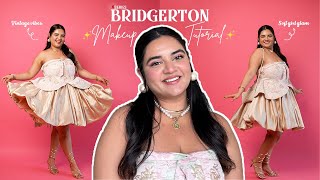 I became a Bridgerton girlie! 🤭✨ easy SOFT GIRL makeup tutorial ✨🥰