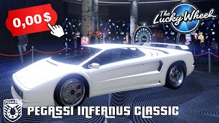 🚗 GAGNER LA VOITURE DU CASINO À TOUS LES COUPS SUR GTA ONLINE | PEGASSI INFERNUS CLASSIC