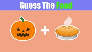 Can You Guess the Food by the Emojis 🌭🍕?Food Quiz