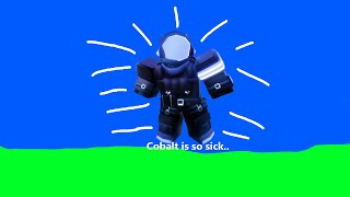 When you first get cobalt.. (Roblox -- BedWars)