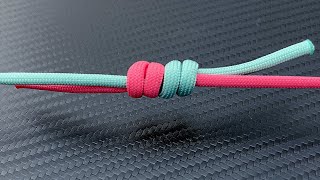 Simple strong rope connection knot｜Knotting method