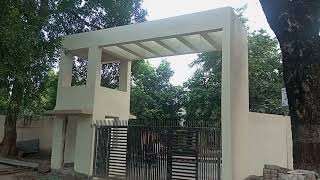 Main gate design with guard room ( for School, College, Colony)