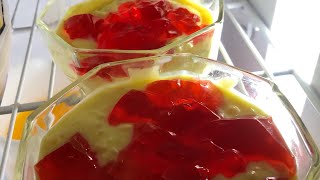 Delicious Custard Trifle | Layering With Custard, Fruits and Jelly | Yummilicious