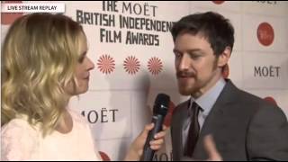 James McAvoy interview - BIFA Red Carpet