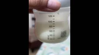 100ml #breastpumping #breastfeeding #breastmilksupply #breastmilkbenefits #breastfeedingmother