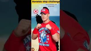 stop challenge for you #shorts #viral #trending #ronaldo #cr7 #footballplayer #fifa #stopchallange