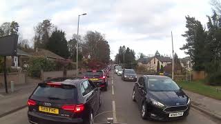 Heavy Traffic in Peterculter Feb 2020