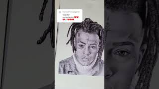 One of my favourites 💜 🏴󠁧󠁢󠁳󠁣󠁴󠁿 #fanart #art #rapartist #hiphopartist #xxxtentacion #realism #music