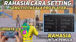 CARA SETTING SENSITIVITAS PUBG MOBILE TERBAIK GYROSCOPE DAN NO GYROSCOPE