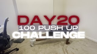 100 PUSH UP CHALLENGE | DAY 20 - 2000+ PUSH UPS AND COUNTING!!! | 160823