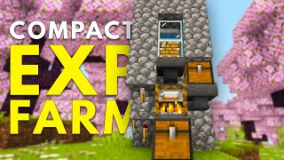 COMPACT XP Farm For Minecraft Bedrock 1.20.12 || Zero Tick XP Farm || PE, PS4, Xbox, Switch, Win 10