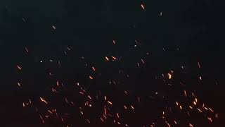 Dust particles fire sparks overlay bokeh | No copyright