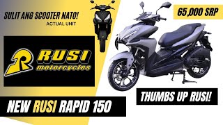 RUSI RAPID 150 REVIEW | Sulit na sulit ito sa 65K | Version 1 and 2 Comparison